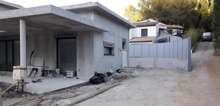 Construction d'une maison sur plan à Grasse, Grasse, Dos Reis Construction