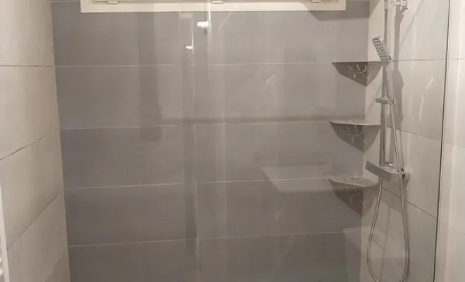 Rénovation d'une salle de bain à Cagnes-sur-Mer, Grasse, Dos Reis Construction